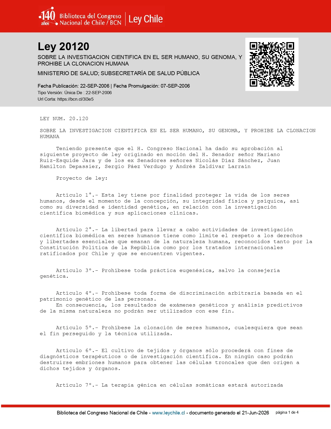 Ley 20120