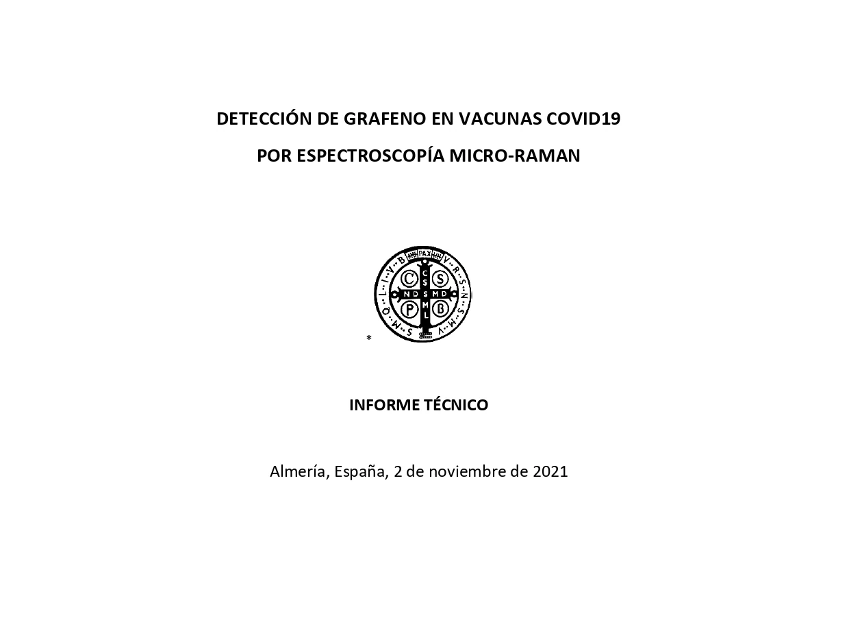 Detección de grafeno en vacunas COVID19 por espectroscopía Micro-RAMAN