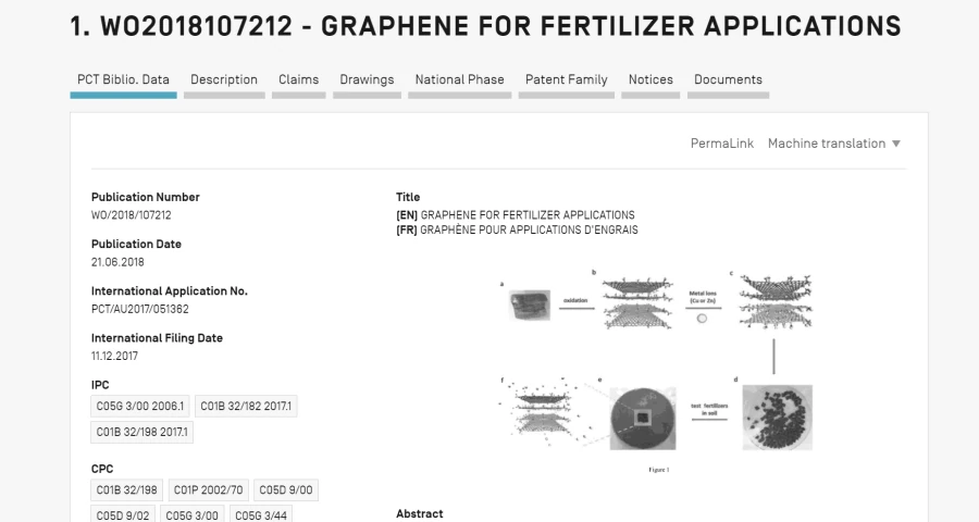 Análisis: Patentes de grafeno para fertilizantes y fitosanitarios: Parte 1. La pseudomonas aeruginosa
