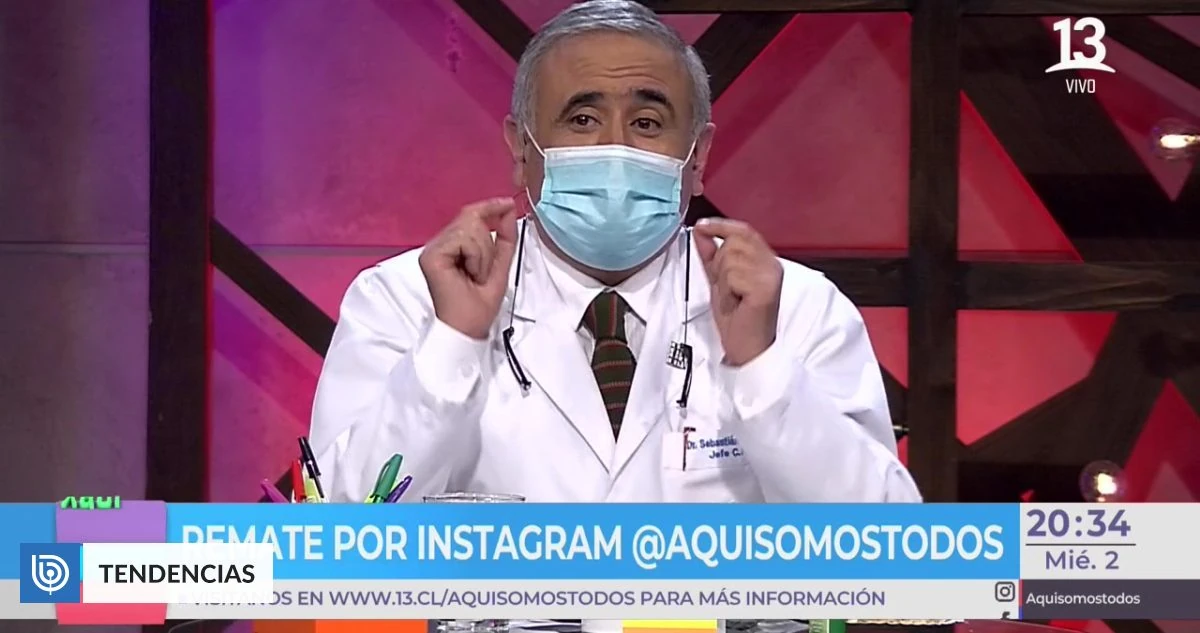 Doctor Ugarte fue parte de lo más denunciado ante el CNTV por comentario sobre personas no vacunadas
