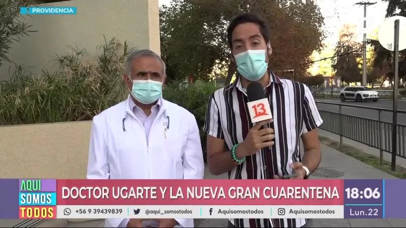 Doctor Ugarte se refierió al aumento de casos Covid y falta de camas críticas