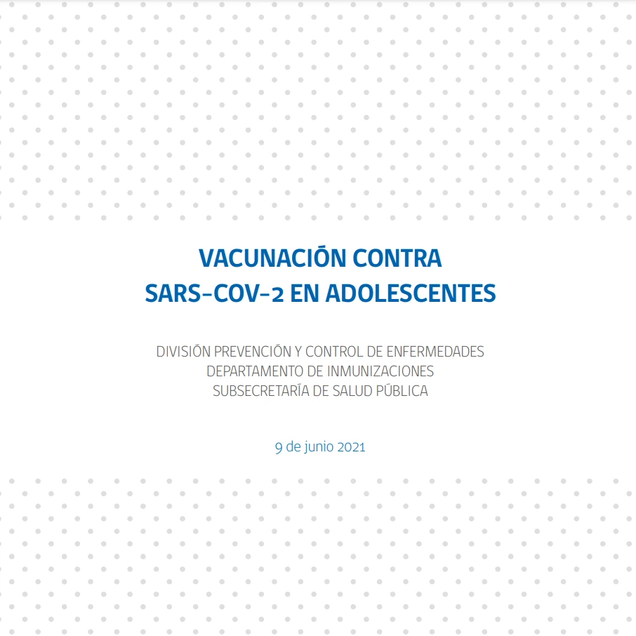 Vacunación contra Sars-Cov-2 en adolescentes